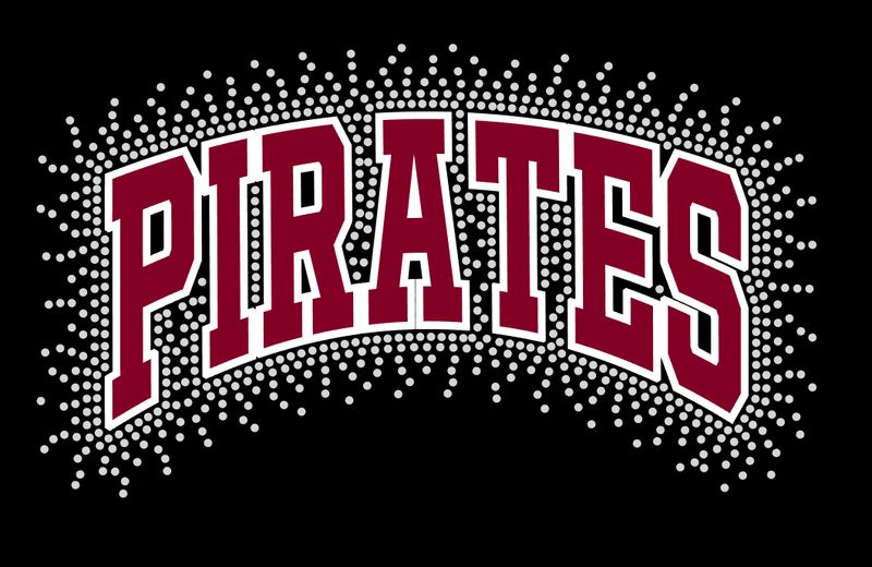 Rocky River PIRATES - Rhinestones &amp; Glitter