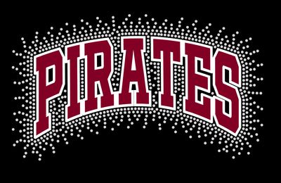 Rocky River PIRATES - Rhinestones &amp; Glitter