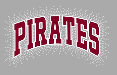 Rocky River PIRATES - Rhinestones &amp; Glitter