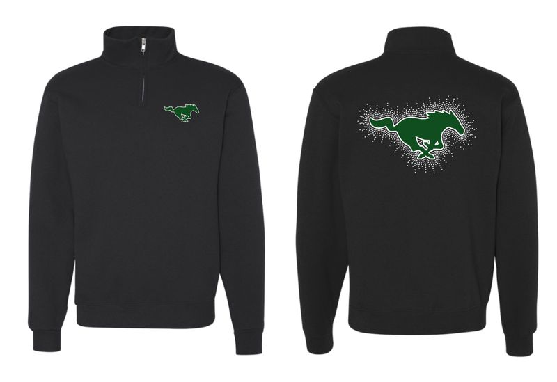 Strongsville Q-Zip Spirit Q-Zip - Mascot Front