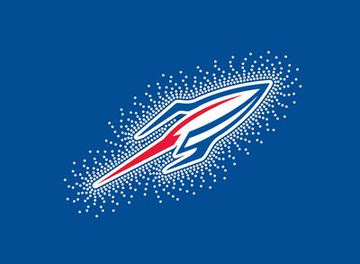 BV Rocket Logo - Glitter &amp; Rhinestones