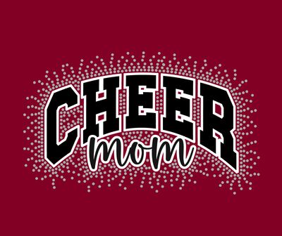 Rocky River Cheer Mom - Rhinestones &amp; Glitter