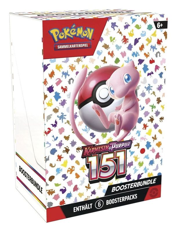 Pokémon 151 Booster Bundle Deutsch