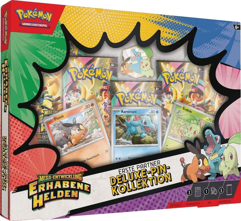 Pokémon Erhabene Helden Deluxe Pin Kollektion DE