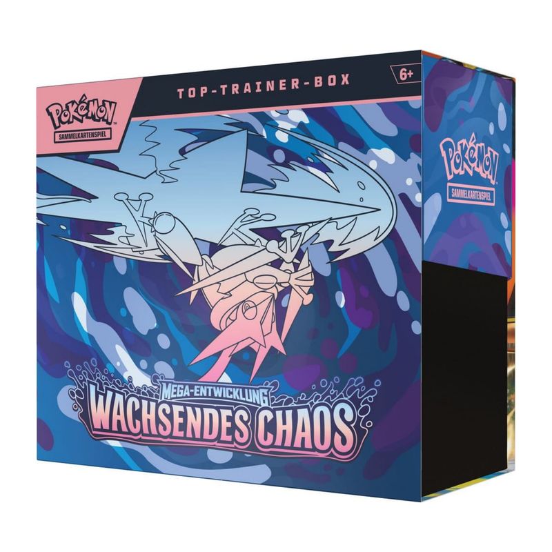 Pokémon Mega-Entwicklung Wachsendes Chaos Top Trainer Box DE