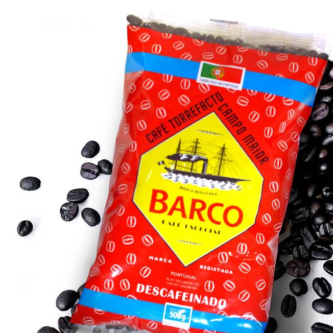 Café descafeinado torrefacto grano 500g BARCO