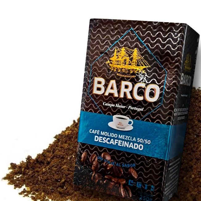 Café Descafeinado mezcla 50/50 250g BARCO