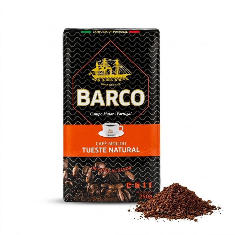 Café molido Tueste Natural 250g BARCO