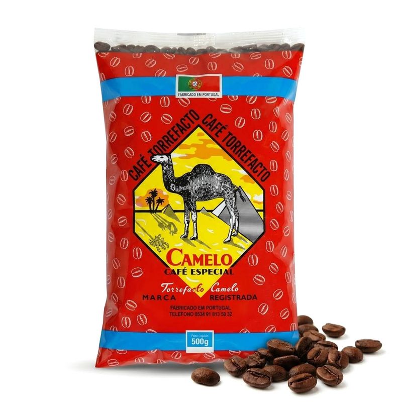 Café descafeinado torrefacto grano 500g CAMELO
