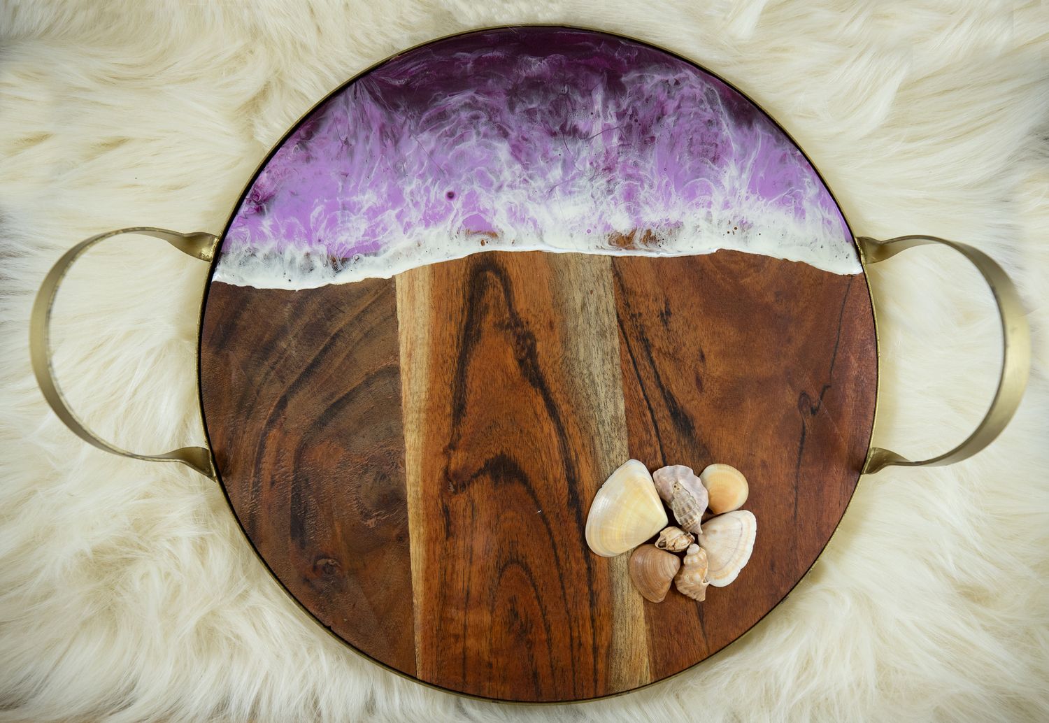 Large Circular Cheese Board