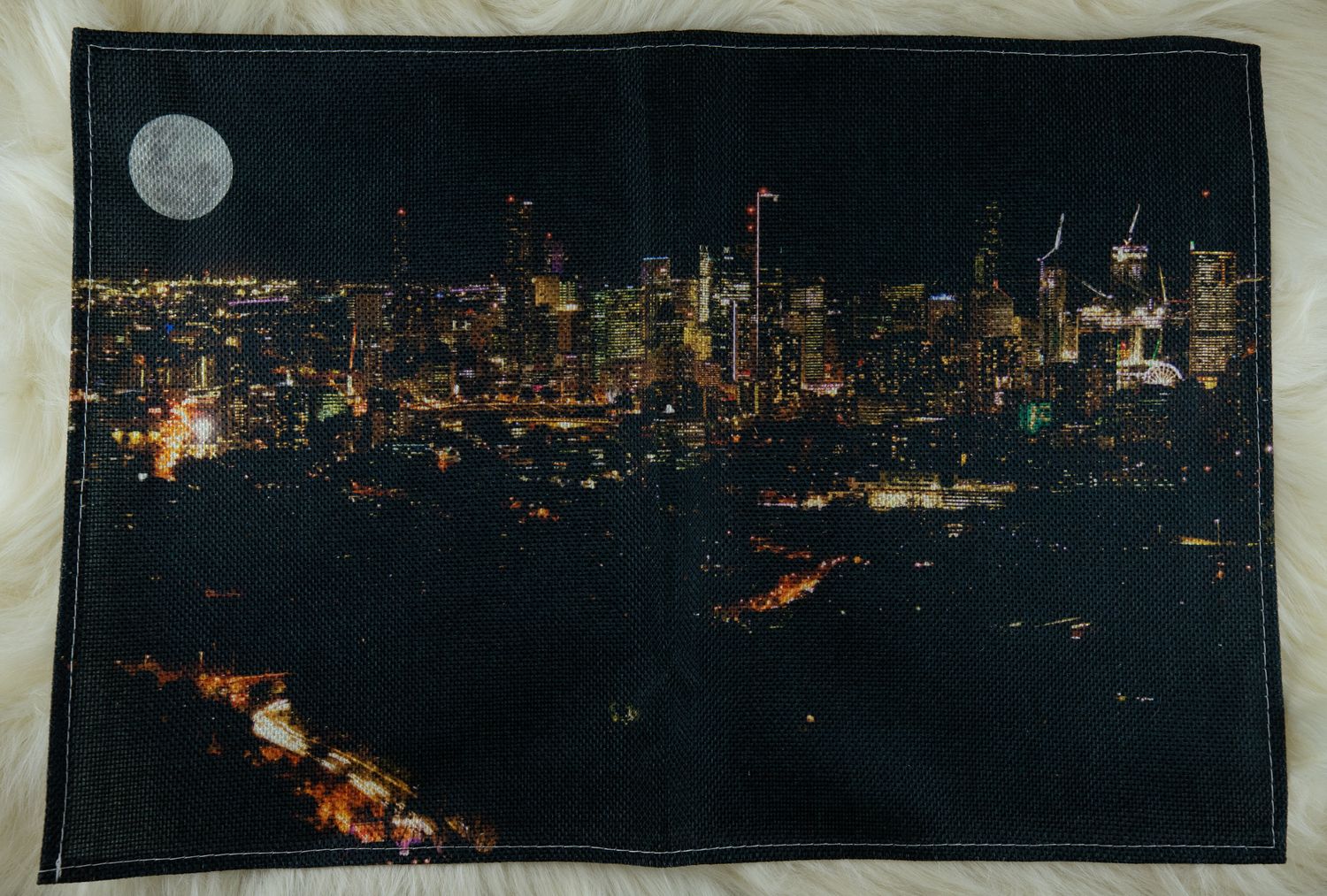 Placemats - Brisbane City at Night