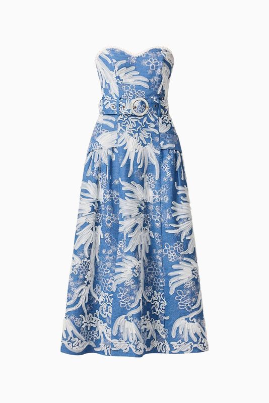 Anneleise midi dress