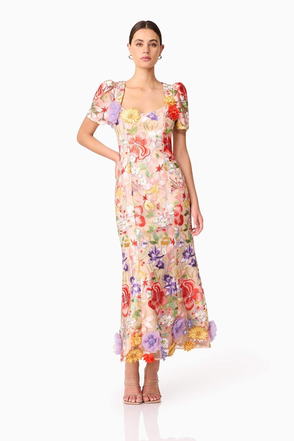 Sophie Embroidered Maxi