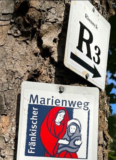 Beispiel Bilddatenbank: Fränkischer Marienweg Gemünden - Rieneck