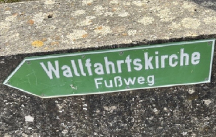 Beispiel Bilddatenbank: Fränkischer Marienweg Retzbach - Karlstadt