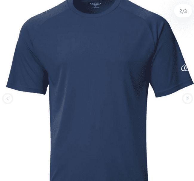 Camiseta Rawlings Azul Navy