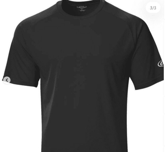 Camiseta Rawlings Negra