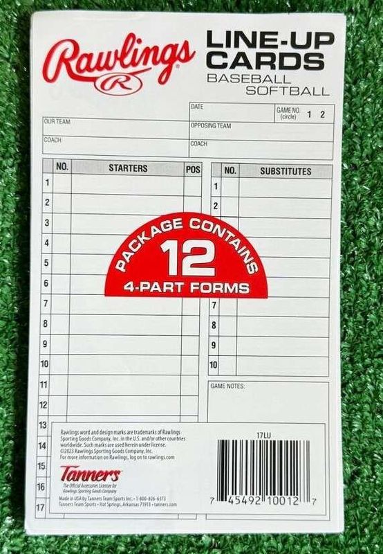 Line Up Rawlings