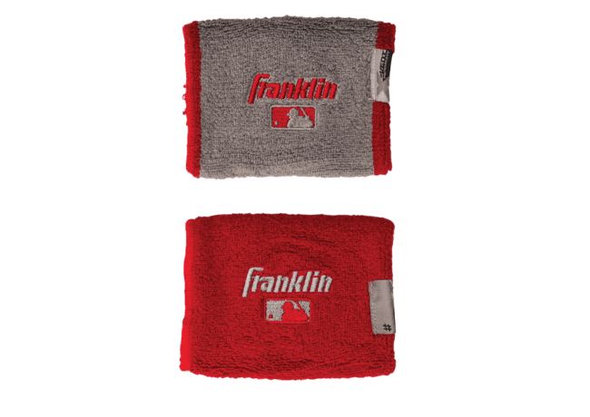 Muñequera Franklin Rojo/Gris