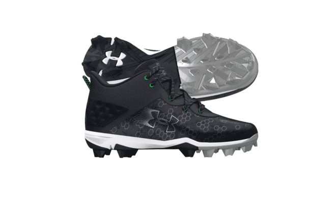 Zapatillas UnderArmour Harper 8 Mid Negra con Verde