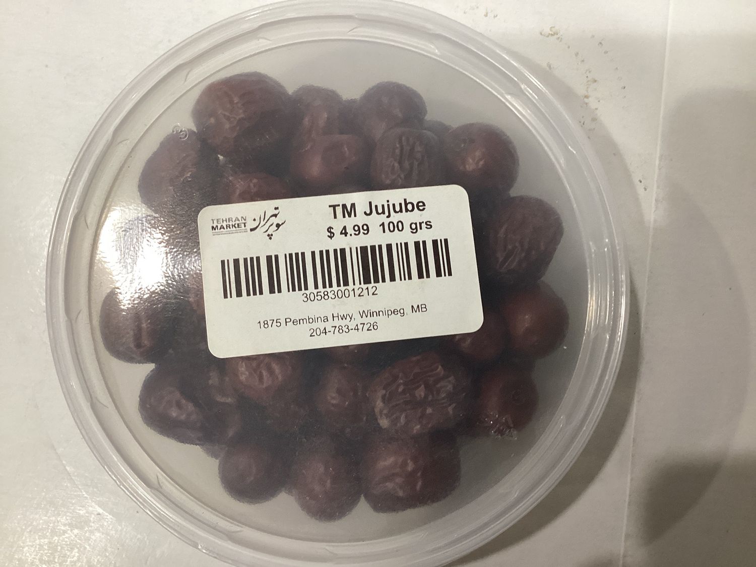 TM Jujube 100gr
