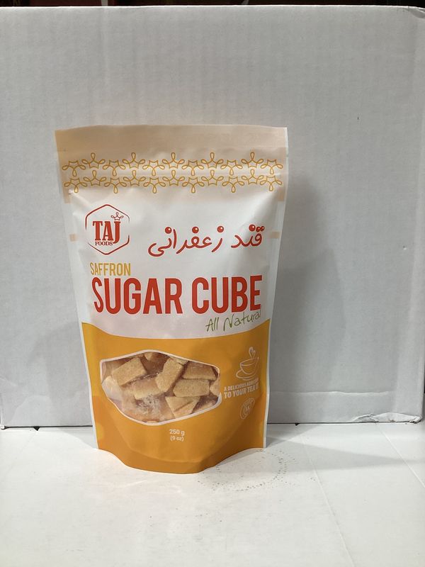 Taj Saffron Sugar Cube 250gr