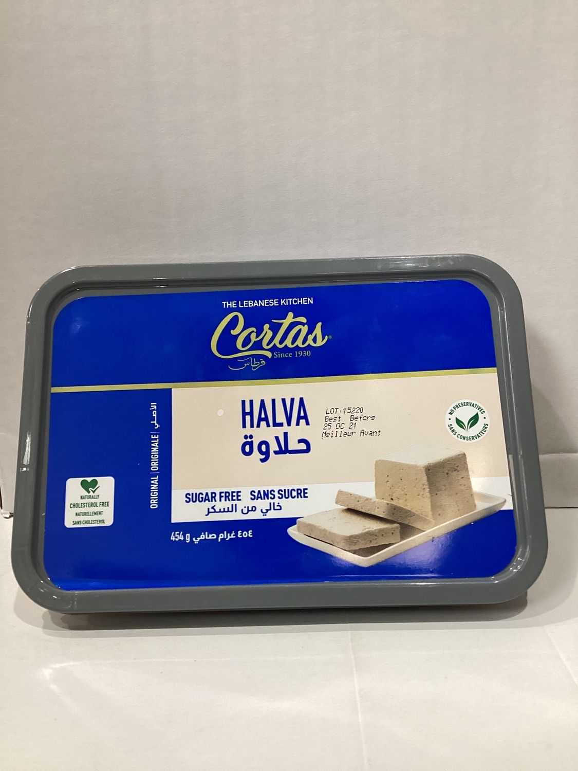 Cortas Halava Sugar free 454 gr