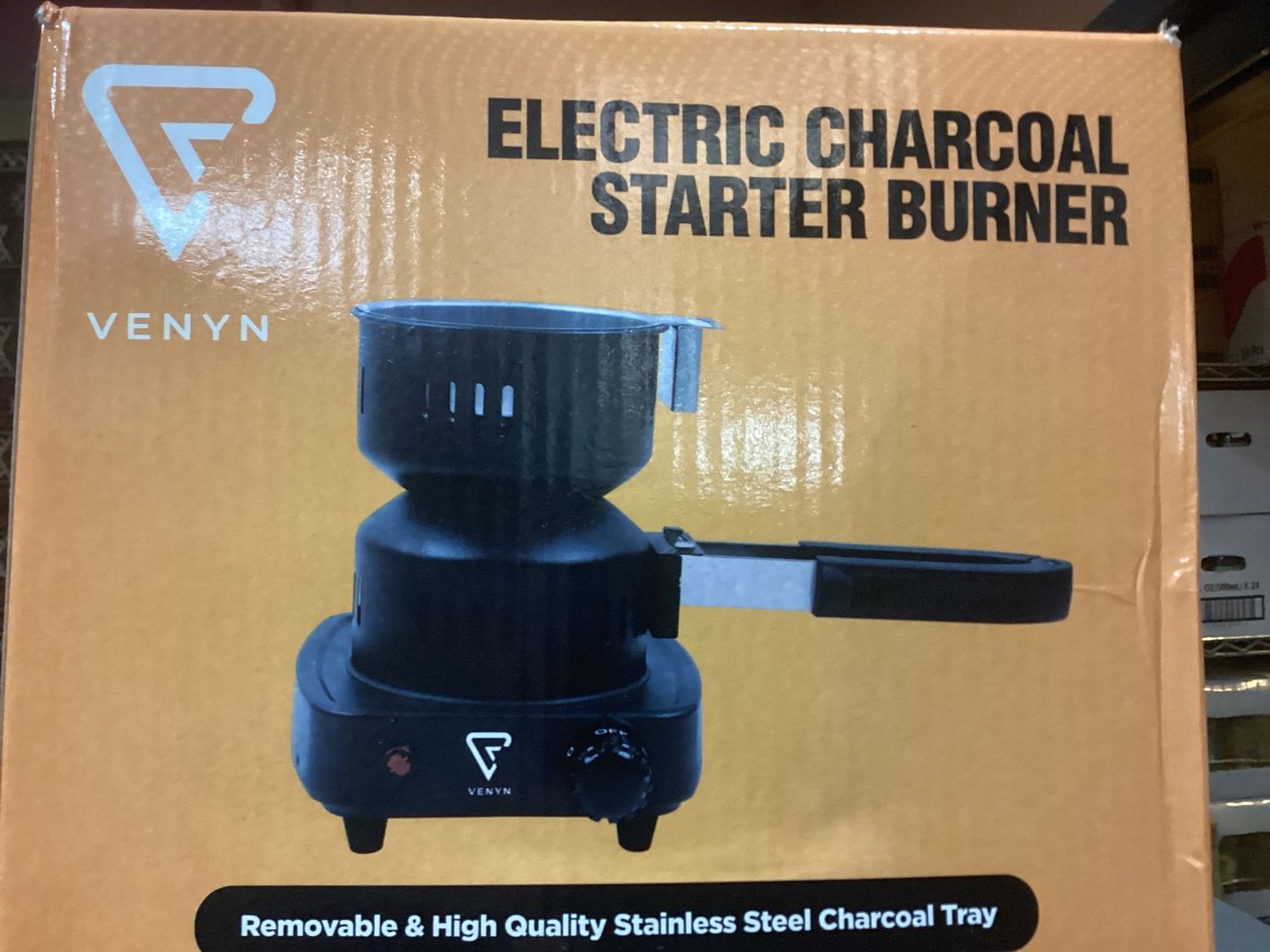 Electric Charcoal starter burner