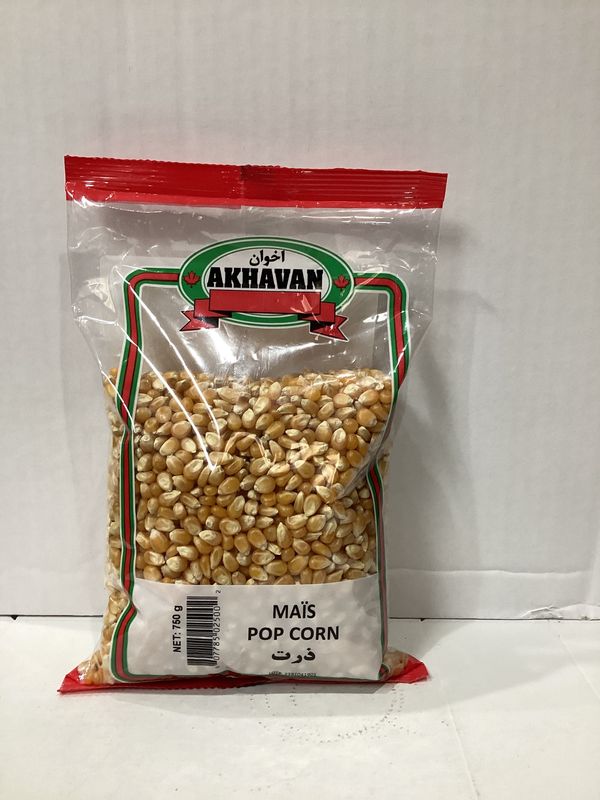 Akhavan Pop Corn 750gr