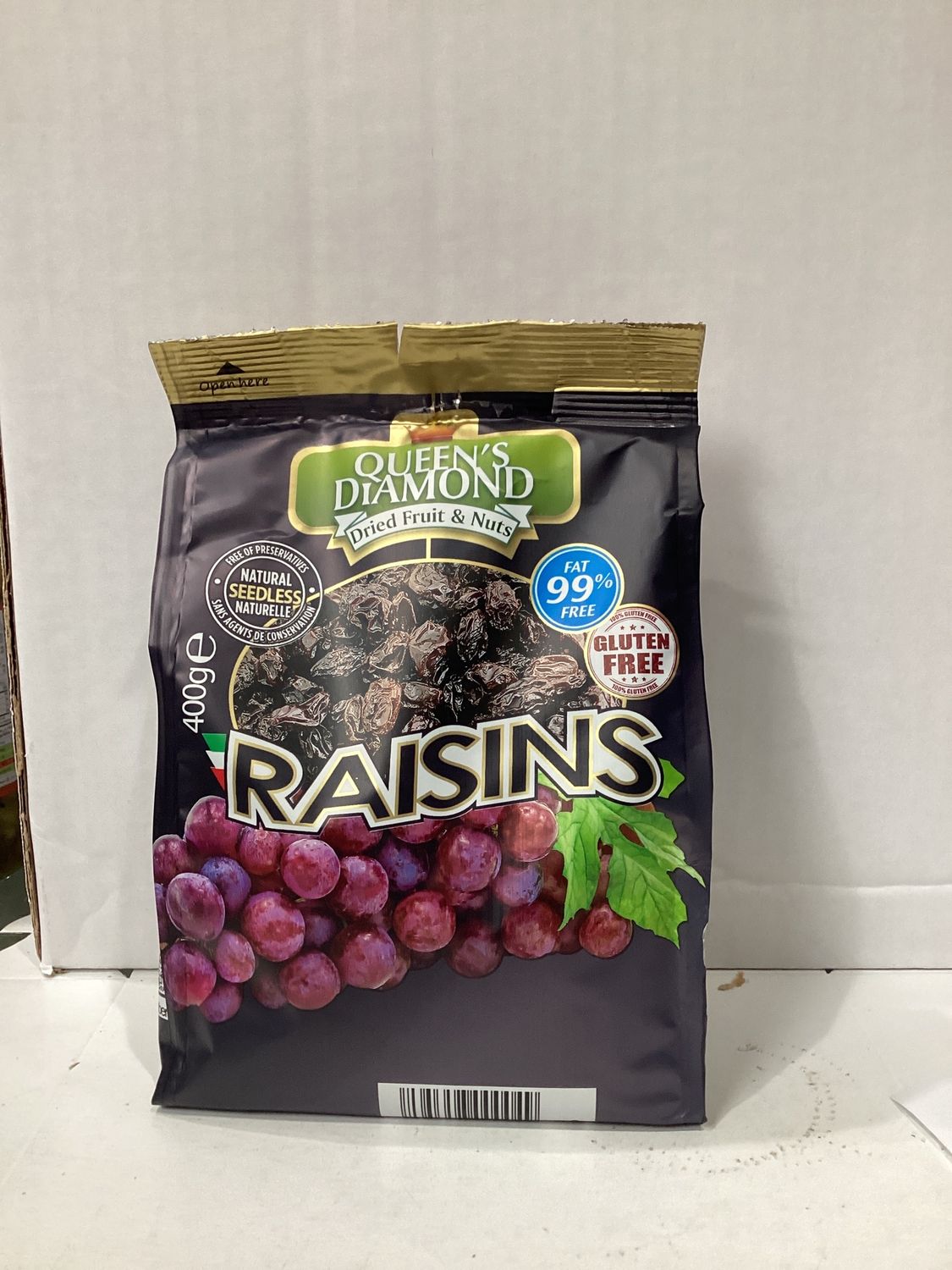 Queen&#39;s Diamond Raisins 400gr