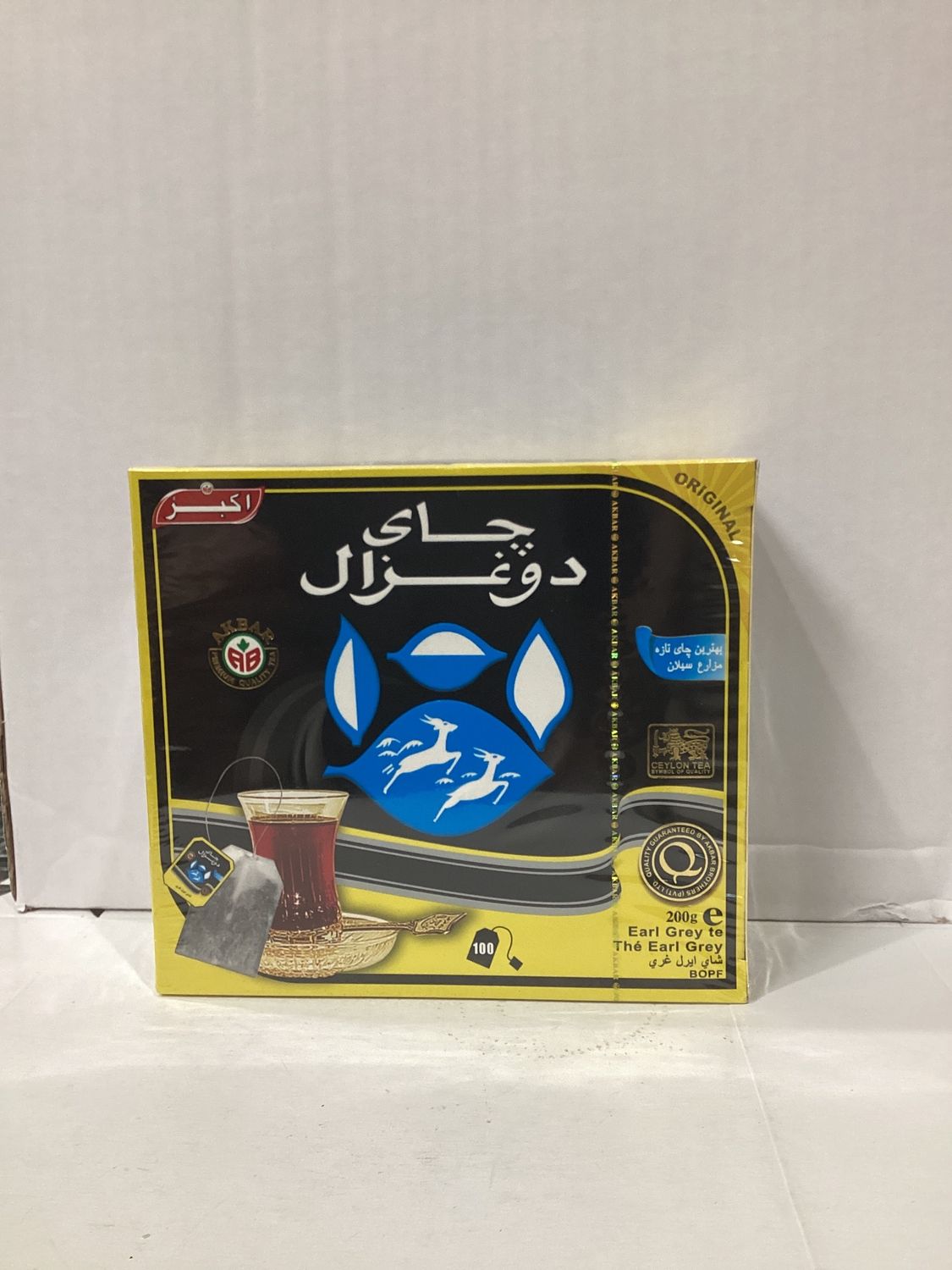 Do Ghazal Earl Gray Tea Bag 100pcs