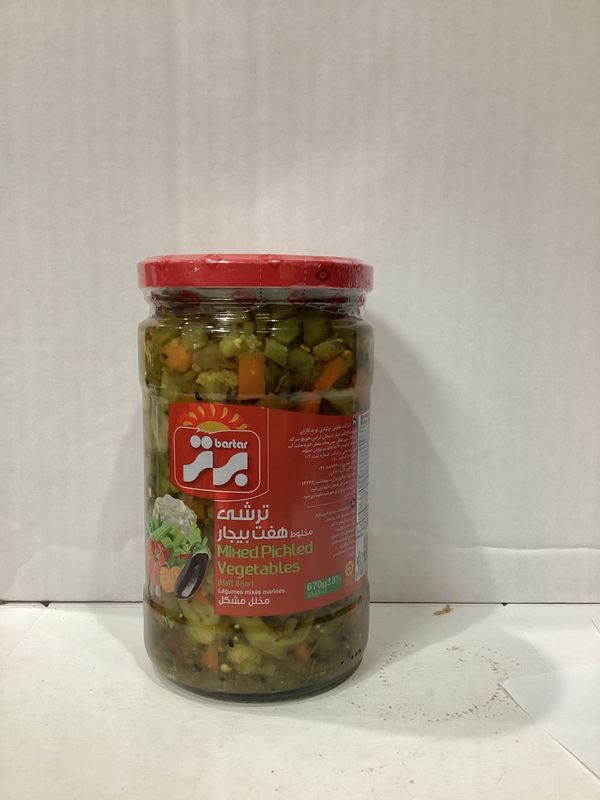 Bartar hefte bijar mixedVegetables 670gr