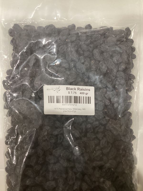 TM Black Raisins 400gr