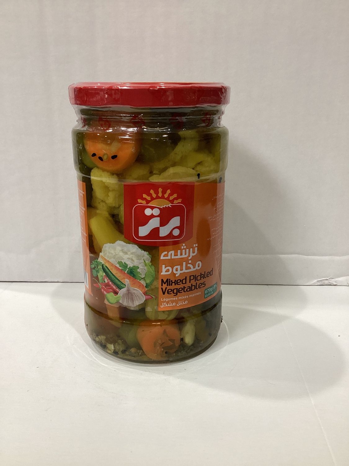 Bartar mixed pickled vegetables