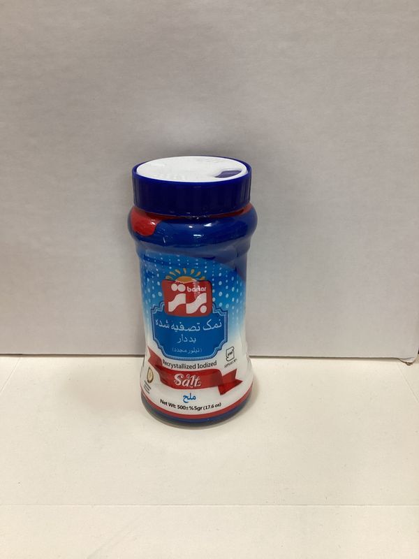 Bartar Iodized salt (500gr)