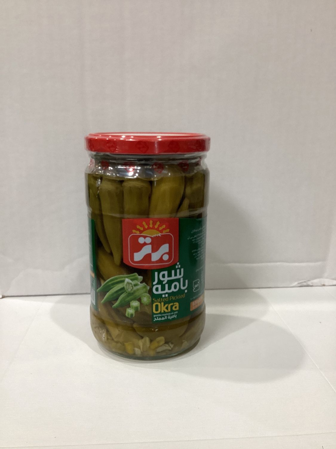 Bartar Okra pickled 630gr