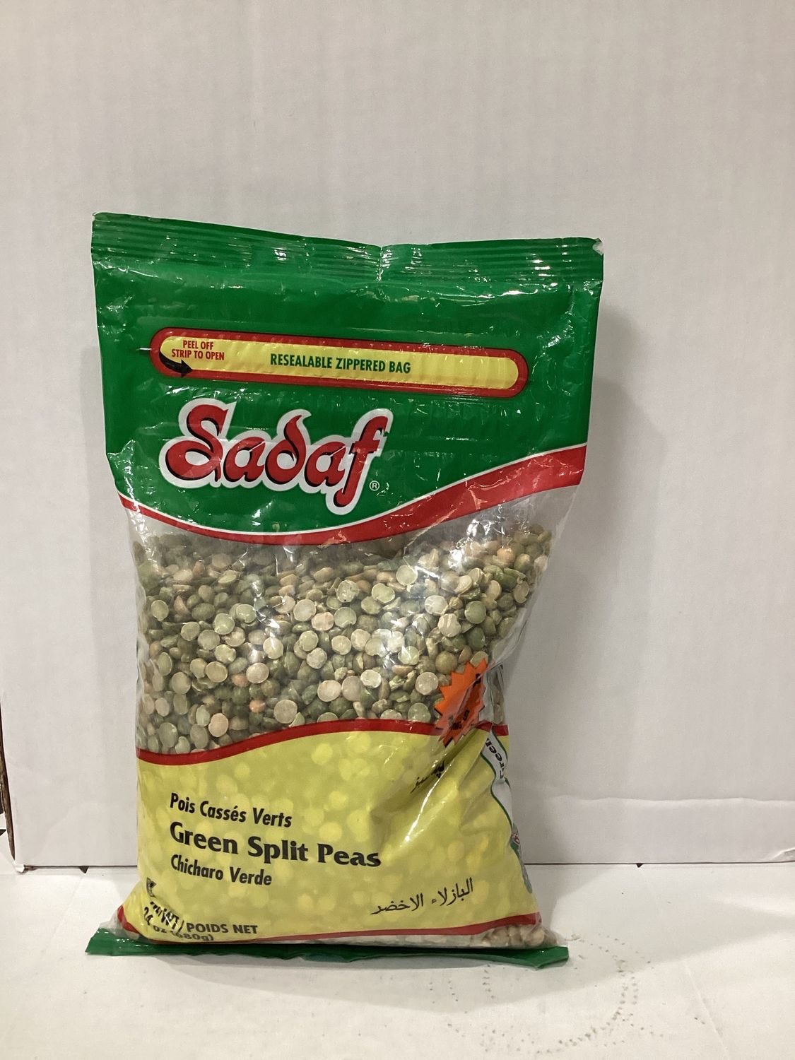 Sadaf Green Split Peas 680gr