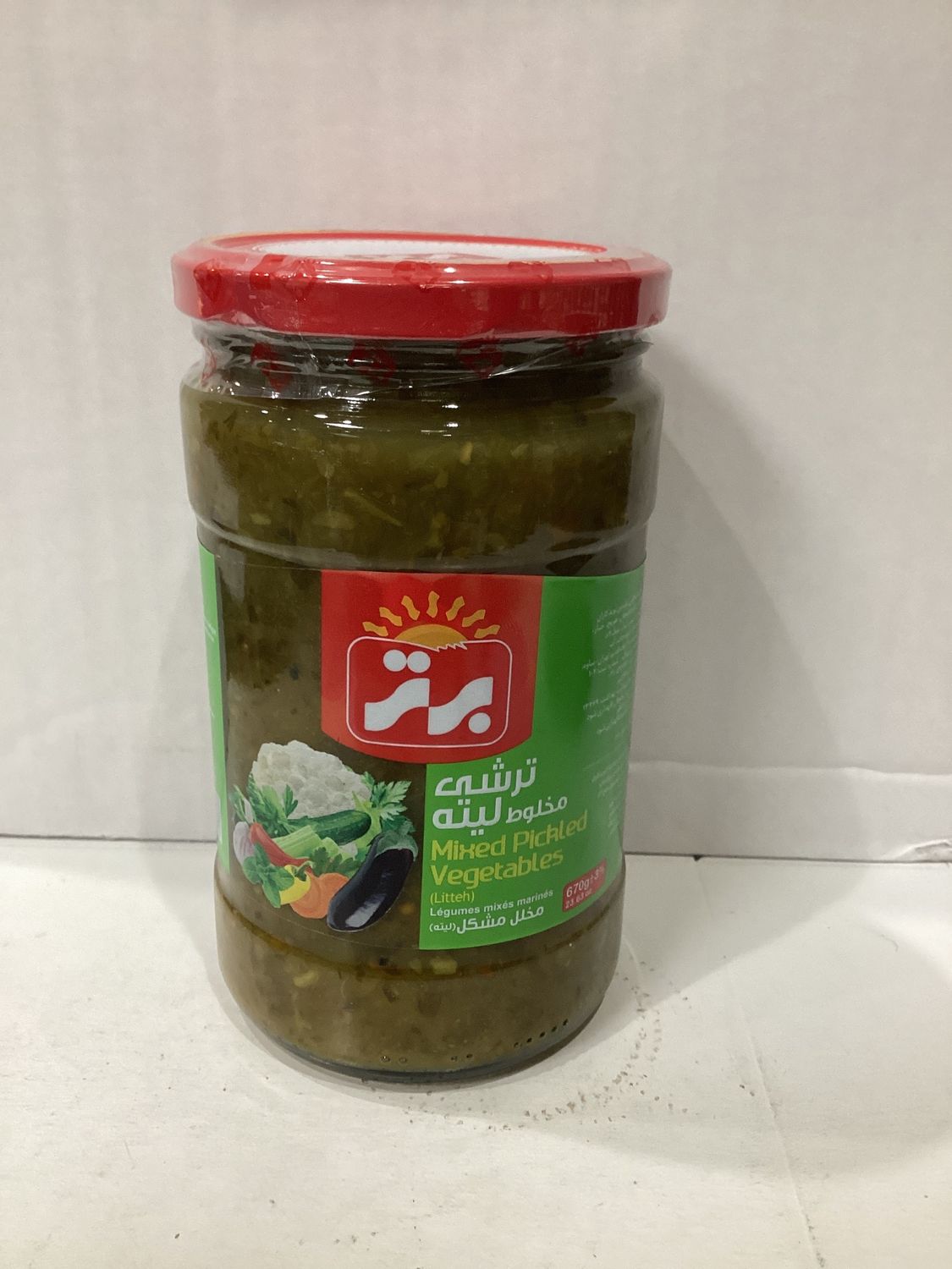 Mixed Pickled Litteh 670g