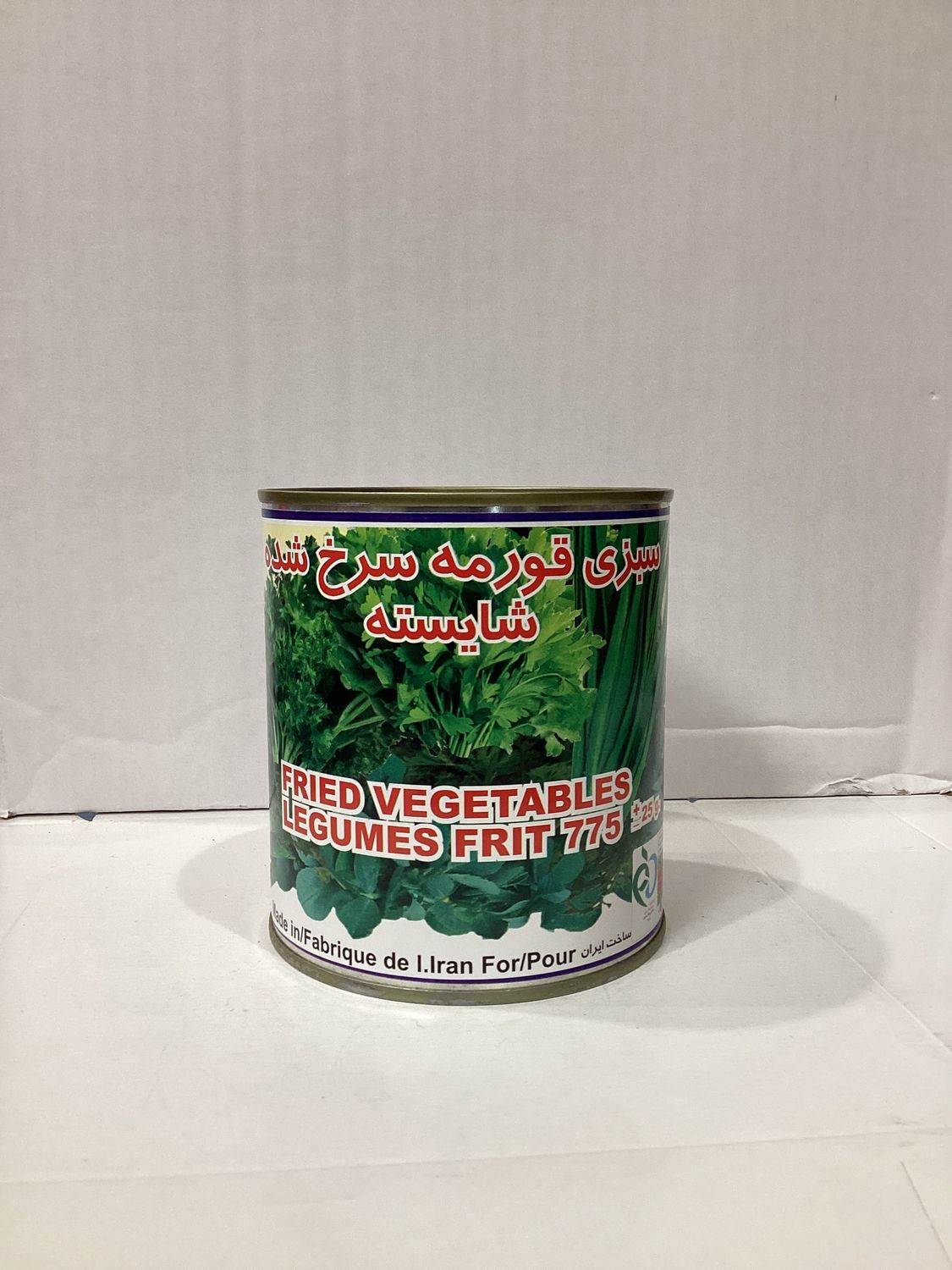 Shayesteh Fried Vegetables 800gr