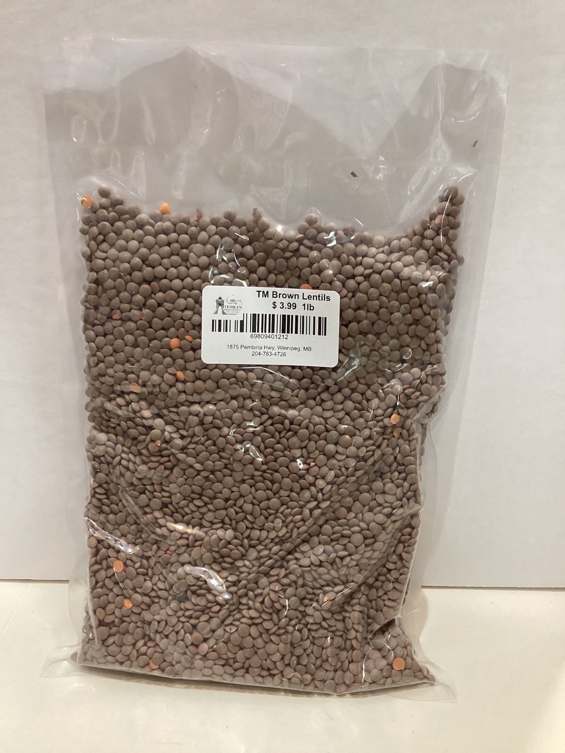 Brown Lentils 750gr