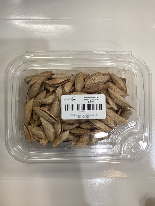 Inshell almonds 200gr