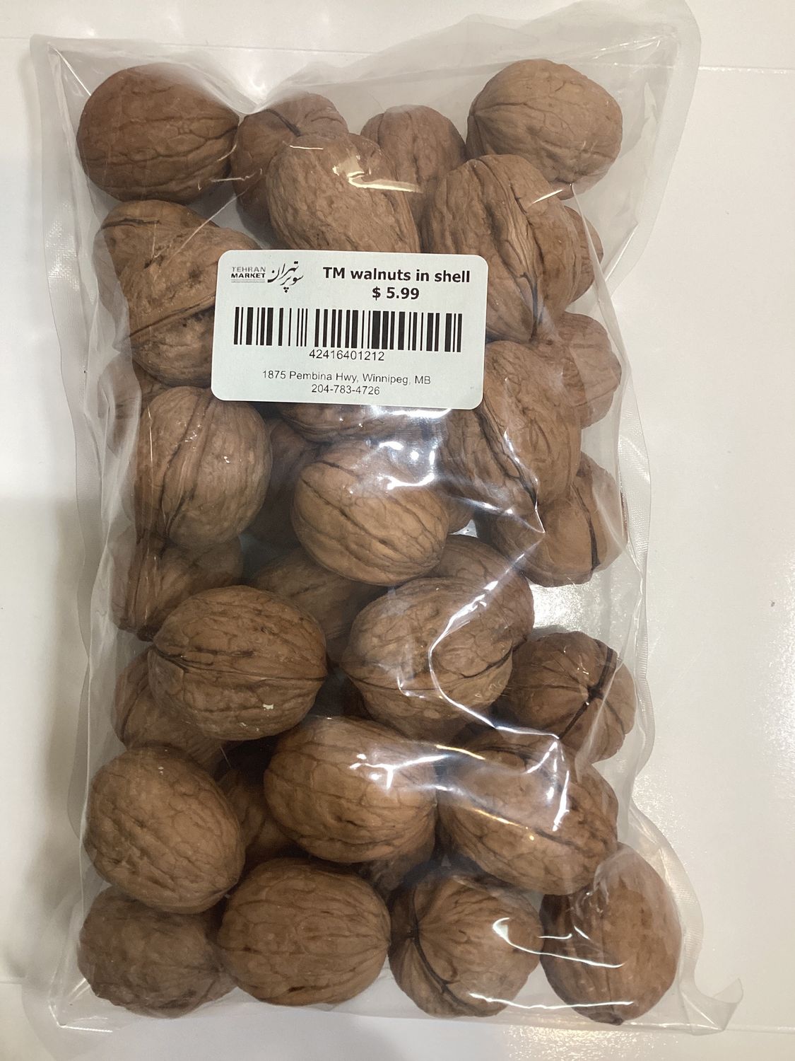 Walnuts in shell 450g