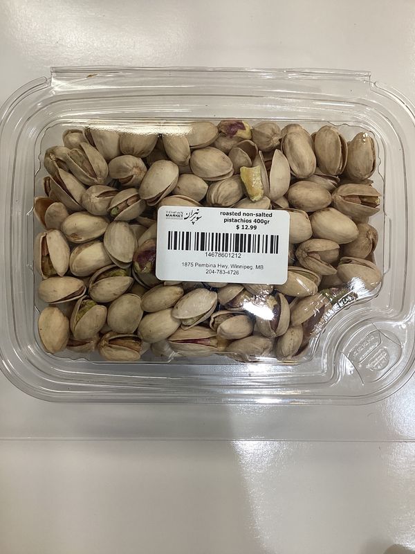 Roasted non-salted pistachios