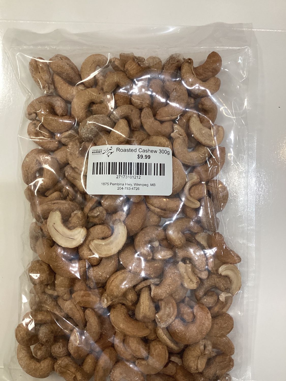 Roasted Cashews 300gr