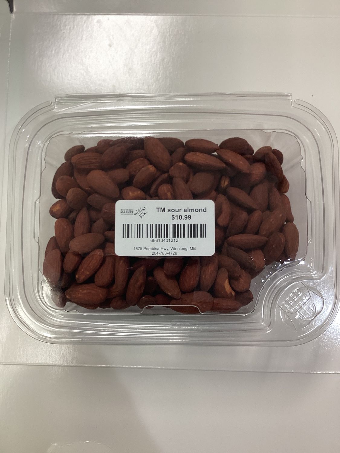 TM Roasted Almonds lemon 400g