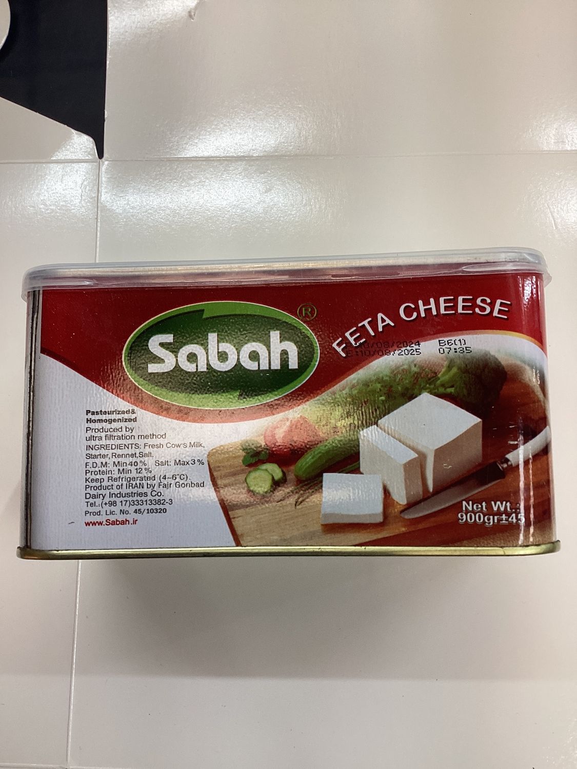 Feta cheese 900gr