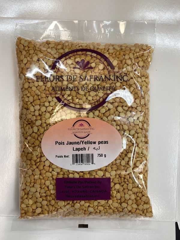 Split yellow peas 750gr