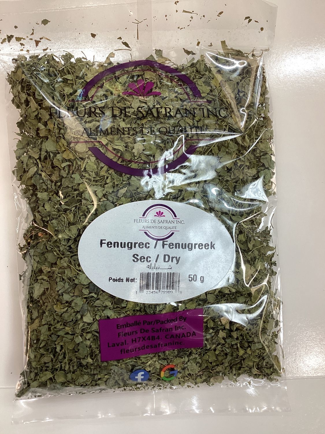 Fleurs Dried Fenugreek 50g