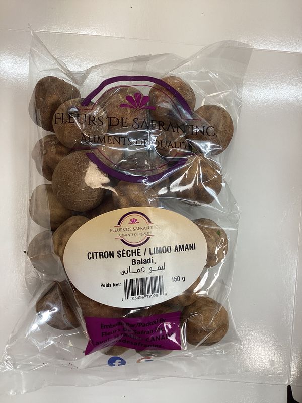 Dried limes 150gr