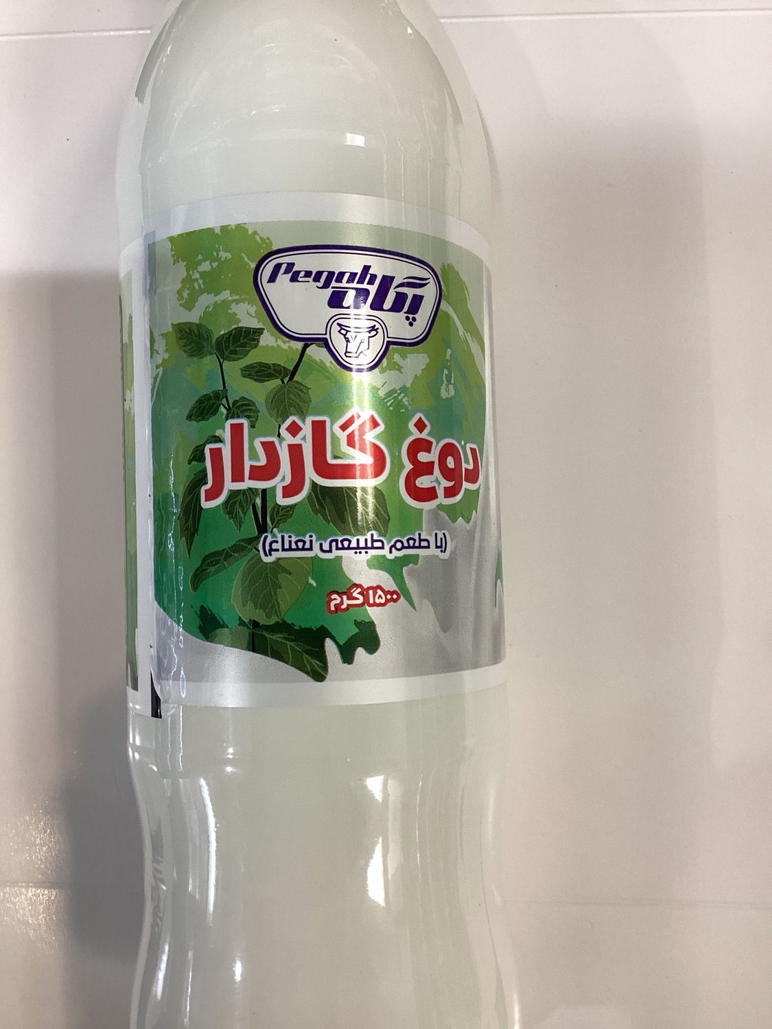 Pegah carbonated yogurt drink 1.5 L